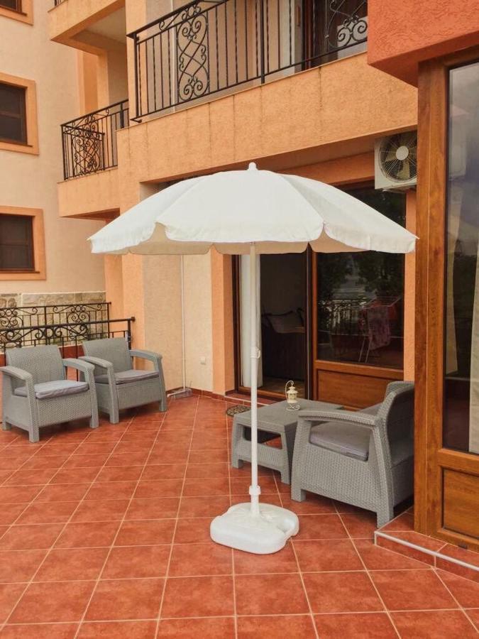 Sun&Sea Apartment Dobra Voda Luaran gambar